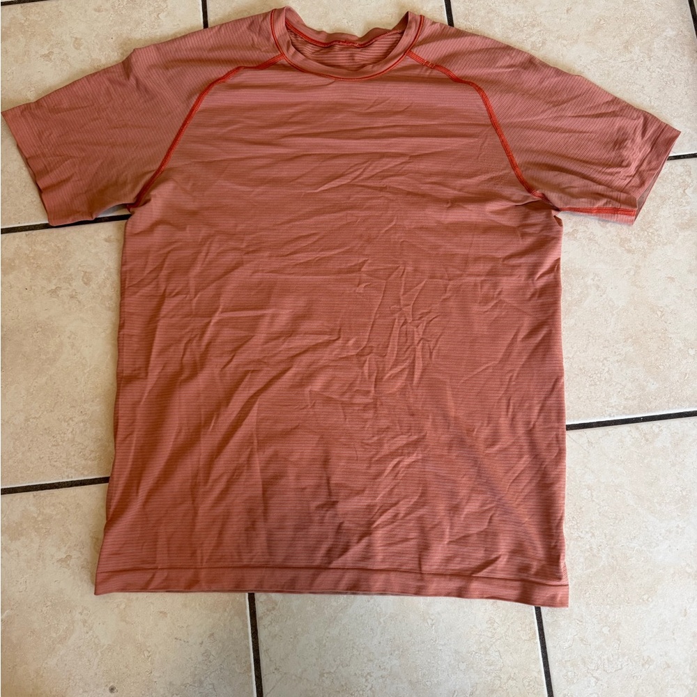 lululemon athletica Red Dress Shirt
